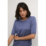    Kaffe O-neck pullover KALizza Grey Blue Indigo SL